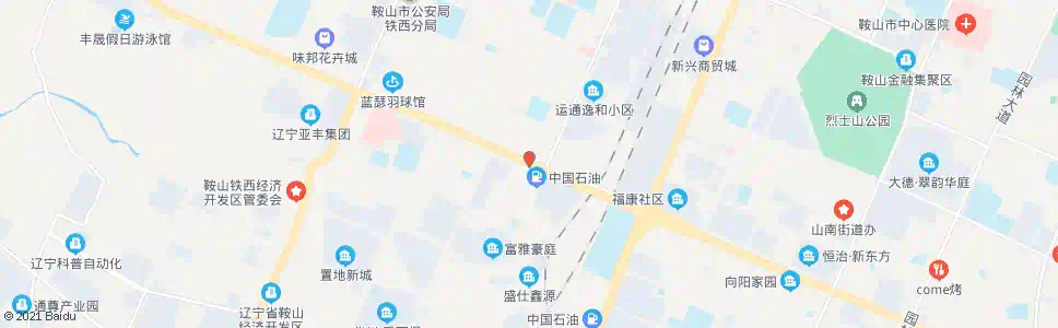 鞍山三街口_公交站地图_鞍山公交_妙搜公交查询2025