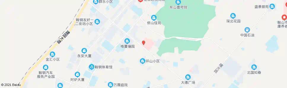 鞍山双山医院_公交站地图_鞍山公交_妙搜公交查询2025