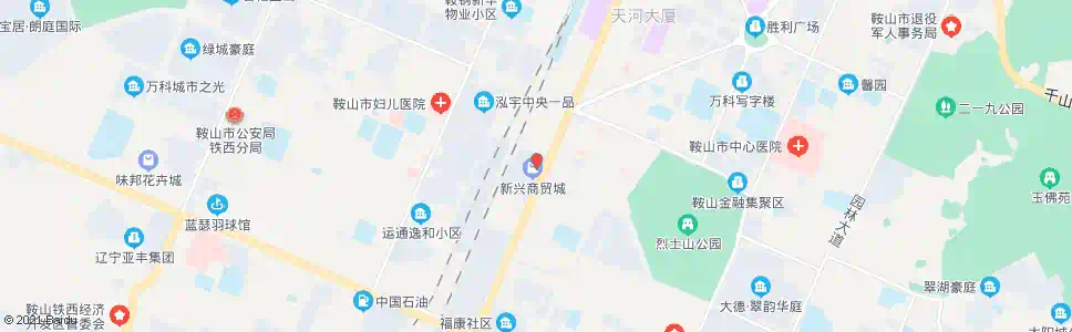 鞍山新兴市场_公交站地图_鞍山公交_妙搜公交查询2025