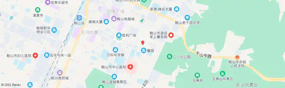 鞍山林业局_公交站地图_鞍山公交_妙搜公交查询2025