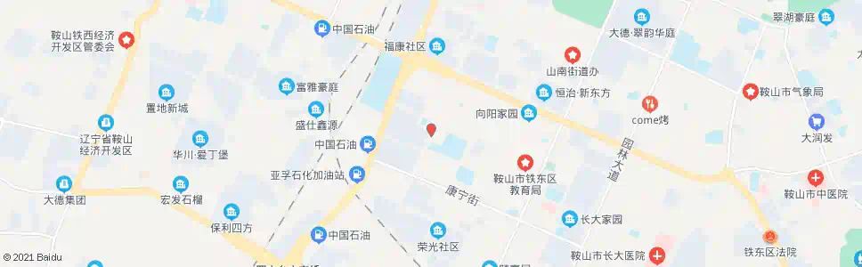 鞍山长大街_公交站地图_鞍山公交_妙搜公交查询2025