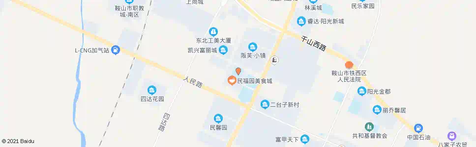 鞍山朝鲜小学_公交站地图_鞍山公交_妙搜公交查询2025
