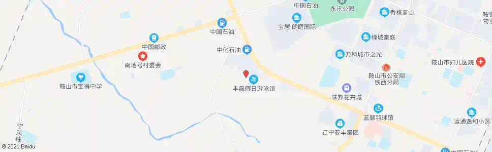 鞍山汇贤礼小区_公交站地图_鞍山公交_妙搜公交查询2025
