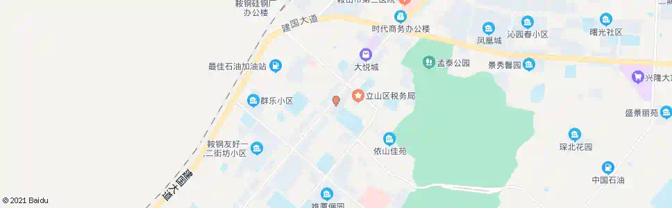 鞍山自由街_公交站地图_鞍山公交_妙搜公交查询2025