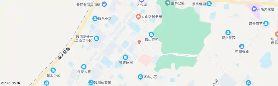 鞍山立山批发市场_公交站地图_鞍山公交_妙搜公交查询2025
