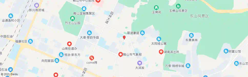 鞍山常青街_公交站地图_鞍山公交_妙搜公交查询2025