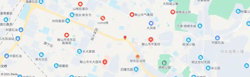 鞍山常青广场_公交站地图_鞍山公交_妙搜公交查询2025