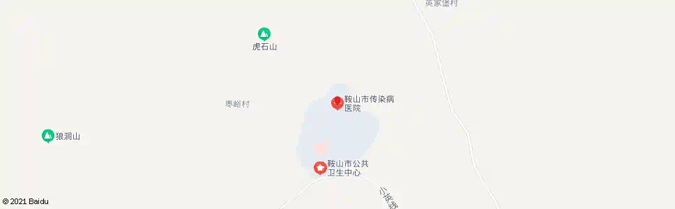 鞍山传染病医院_公交站地图_鞍山公交_妙搜公交查询2025
