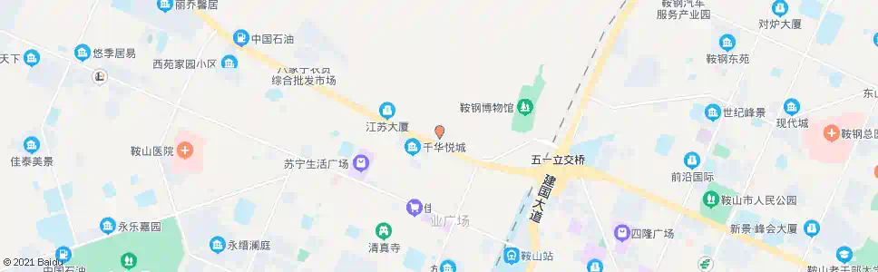 鞍山南门_公交站地图_鞍山公交_妙搜公交查询2025