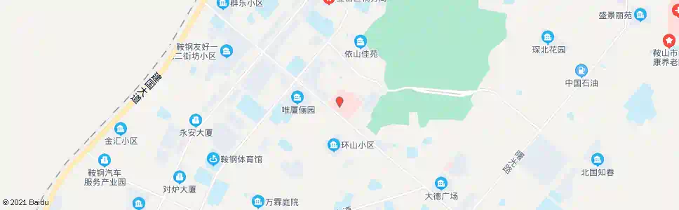 鞍山立山医院_公交站地图_鞍山公交_妙搜公交查询2025