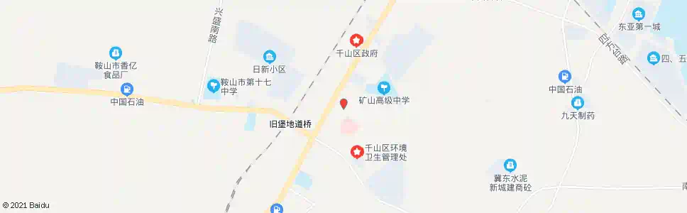 鞍山东鞍山乡政府_公交站地图_鞍山公交_妙搜公交查询2025