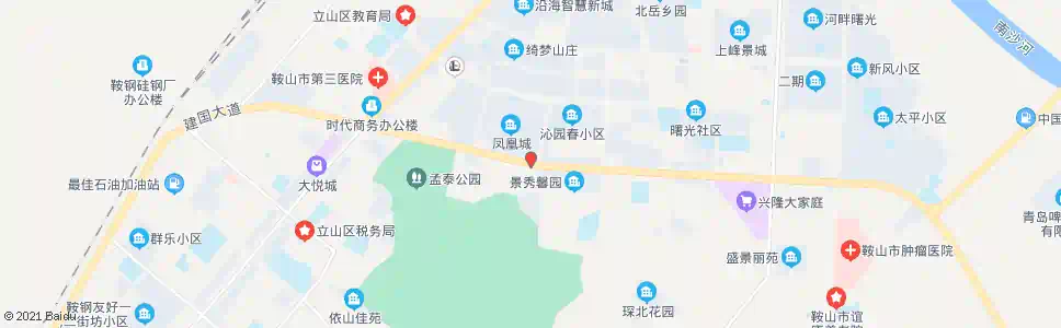 鞍山孟家沟_公交站地图_鞍山公交_妙搜公交查询2025