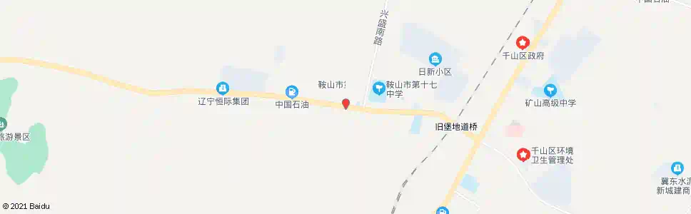 鞍山马驿屯村委会_公交站地图_鞍山公交_妙搜公交查询2025