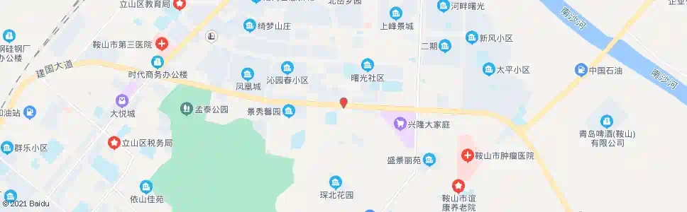 鞍山工业街_公交站地图_鞍山公交_妙搜公交查询2025