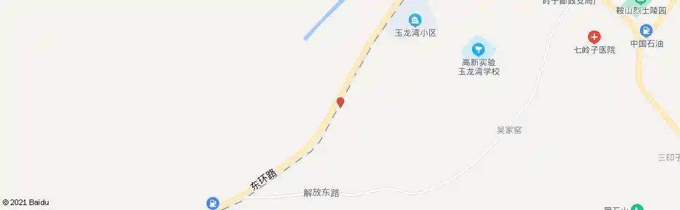 鞍山荒岭子_公交站地图_鞍山公交_妙搜公交查询2025