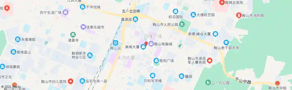 鞍山景子街_公交站地图_鞍山公交_妙搜公交查询2025