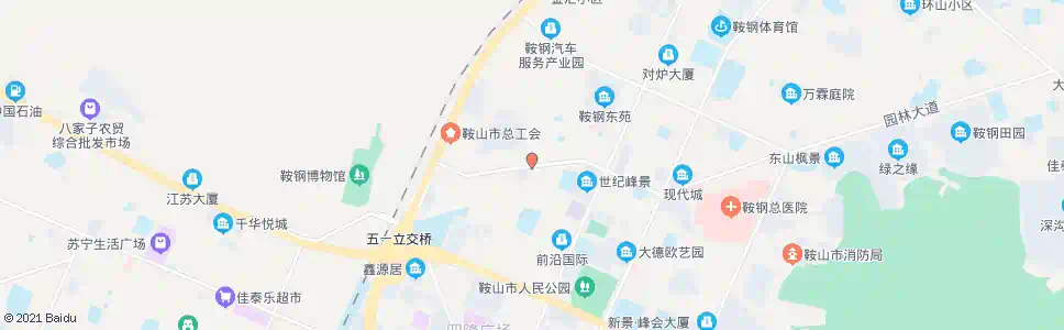 鞍山正义街_公交站地图_鞍山公交_妙搜公交查询2025