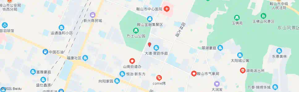 鞍山卫钢街_公交站地图_鞍山公交_妙搜公交查询2025