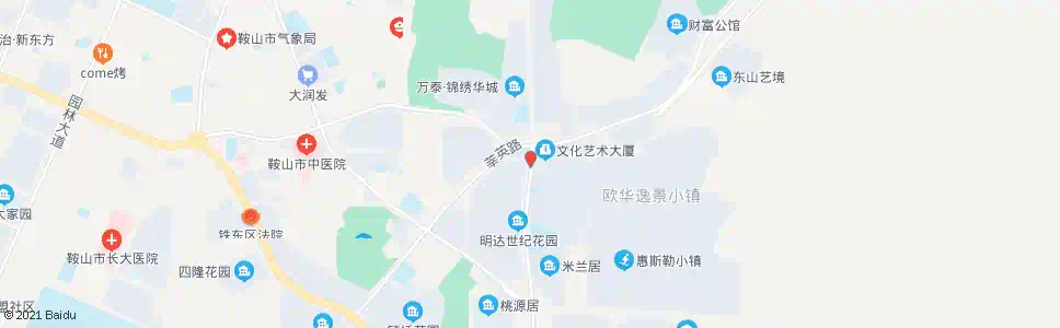 鞍山鞍山人才市场_公交站地图_鞍山公交_妙搜公交查询2025