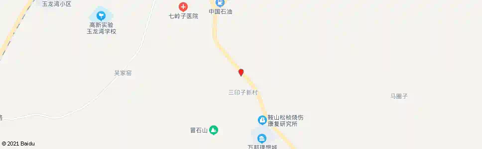 鞍山山印新村_公交站地图_鞍山公交_妙搜公交查询2025