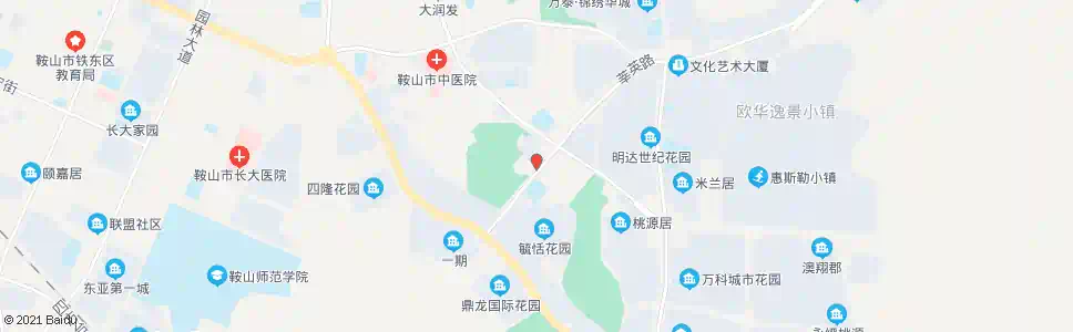 鞍山明达3号b_公交站地图_鞍山公交_妙搜公交查询2025