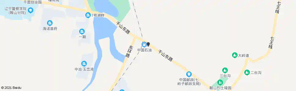 鞍山鞍钢副业总厂_公交站地图_鞍山公交_妙搜公交查询2025