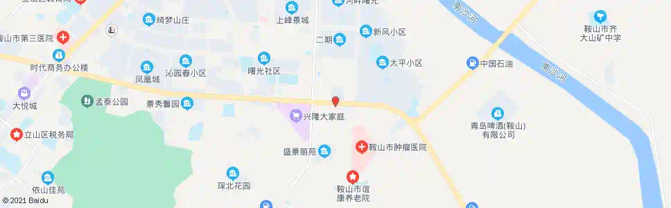 鞍山太平村_公交站地图_鞍山公交_妙搜公交查询2025