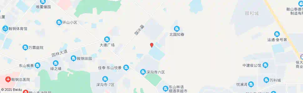 鞍山鞍钢高中_公交站地图_鞍山公交_妙搜公交查询2025