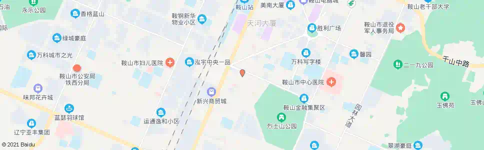 鞍山民生东路_公交站地图_鞍山公交_妙搜公交查询2025