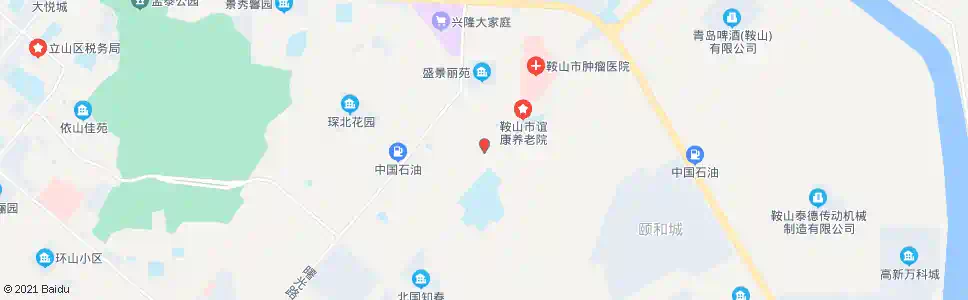鞍山深沟寺十区_公交站地图_鞍山公交_妙搜公交查询2025