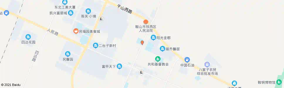 鞍山共同小学_公交站地图_鞍山公交_妙搜公交查询2025
