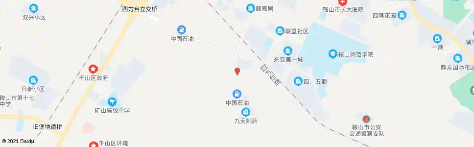 鞍山振东轧钢厂_公交站地图_鞍山公交_妙搜公交查询2025