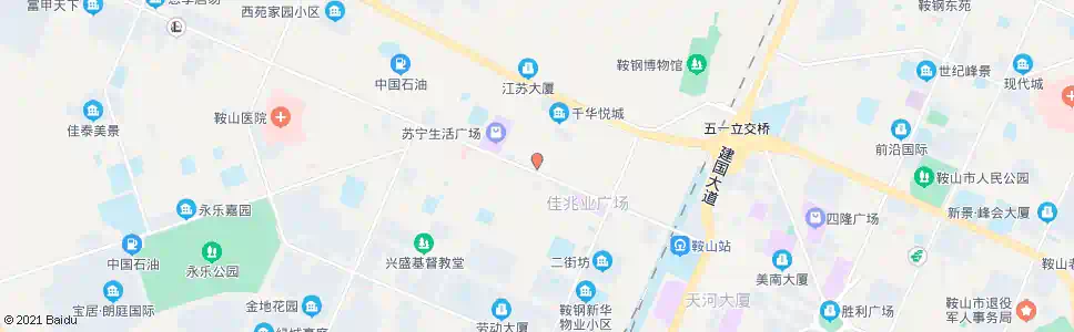鞍山物资局_公交站地图_鞍山公交_妙搜公交查询2025