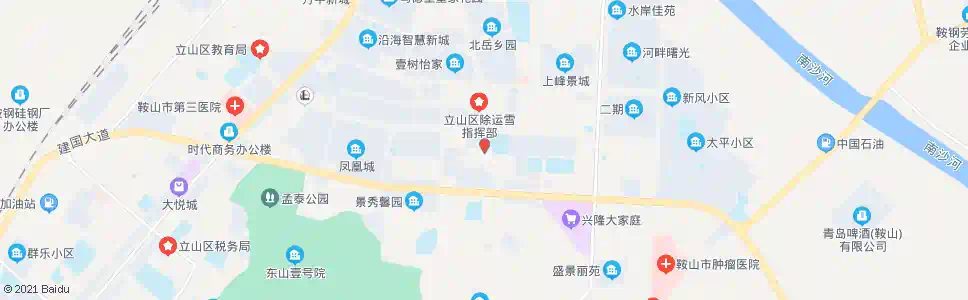 鞍山工业街口_公交站地图_鞍山公交_妙搜公交查询2025