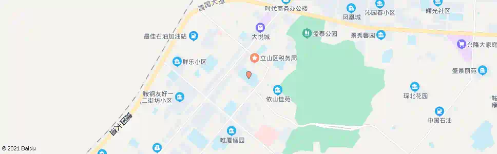 鞍山弟十八中学_公交站地图_鞍山公交_妙搜公交查询2025