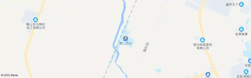 鞍山西艾_公交站地图_鞍山公交_妙搜公交查询2025