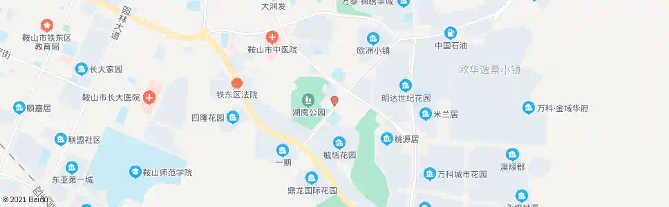 鞍山明达3号a_公交站地图_鞍山公交_妙搜公交查询2025