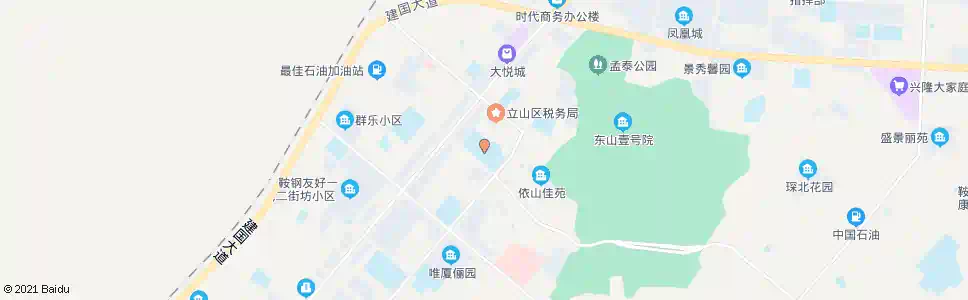 鞍山十八中_公交站地图_鞍山公交_妙搜公交查询2025