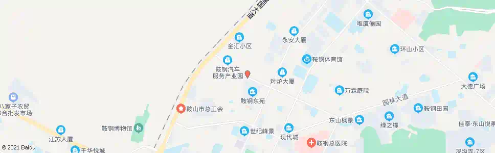 鞍山和平路_公交站地图_鞍山公交_妙搜公交查询2025