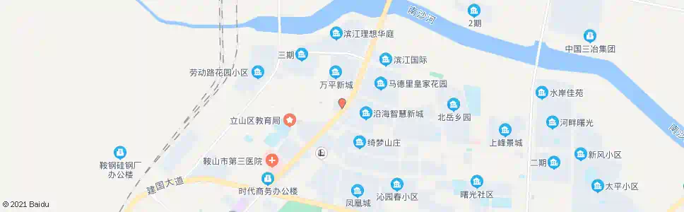 鞍山水源街_公交站地图_鞍山公交_妙搜公交查询2025
