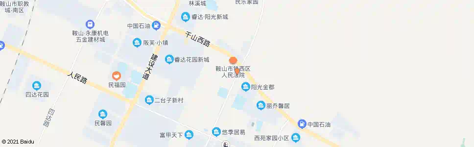鞍山特区北口_公交站地图_鞍山公交_妙搜公交查询2025