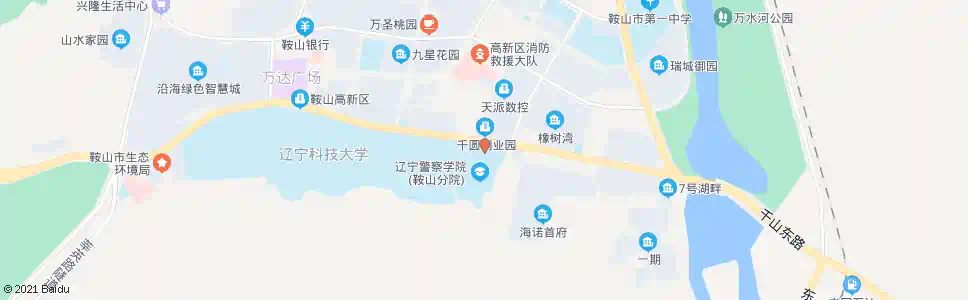 鞍山环保培训中心_公交站地图_鞍山公交_妙搜公交查询2025