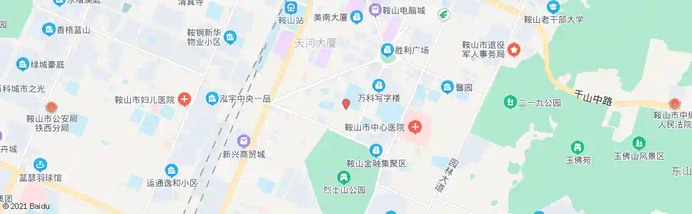 鞍山体育巷_公交站地图_鞍山公交_妙搜公交查询2025