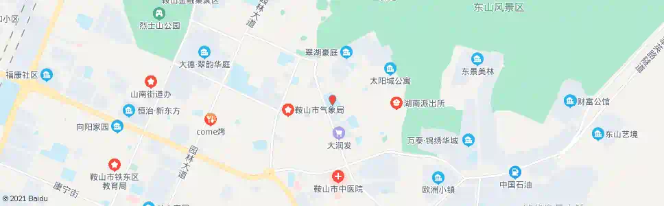 鞍山第二十六中学_公交站地图_鞍山公交_妙搜公交查询2025