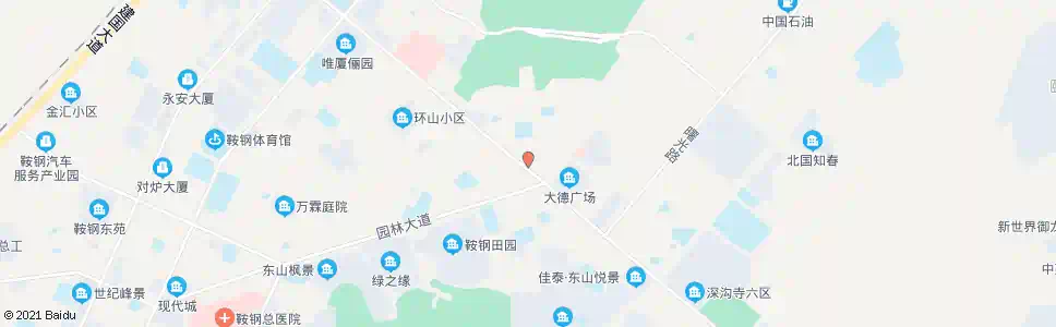 鞍山健身广场_公交站地图_鞍山公交_妙搜公交查询2025
