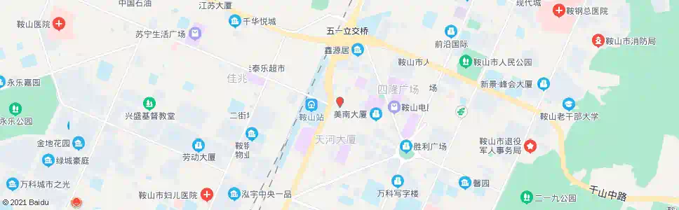 鞍山温泉_公交站地图_鞍山公交_妙搜公交查询2025