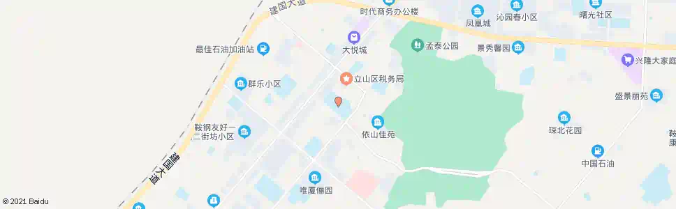 鞍山第八中学_公交站地图_鞍山公交_妙搜公交查询2025
