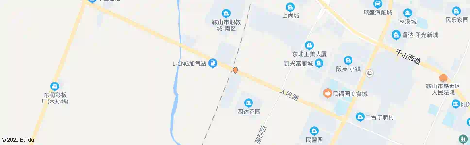 鞍山福安铸造_公交站地图_鞍山公交_妙搜公交查询2025