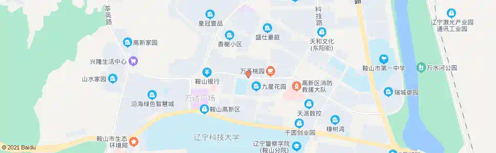 鞍山鼎祥家园_公交站地图_鞍山公交_妙搜公交查询2025
