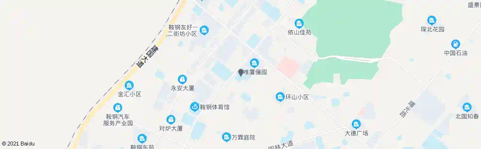 鞍山五十一中_公交站地图_鞍山公交_妙搜公交查询2025